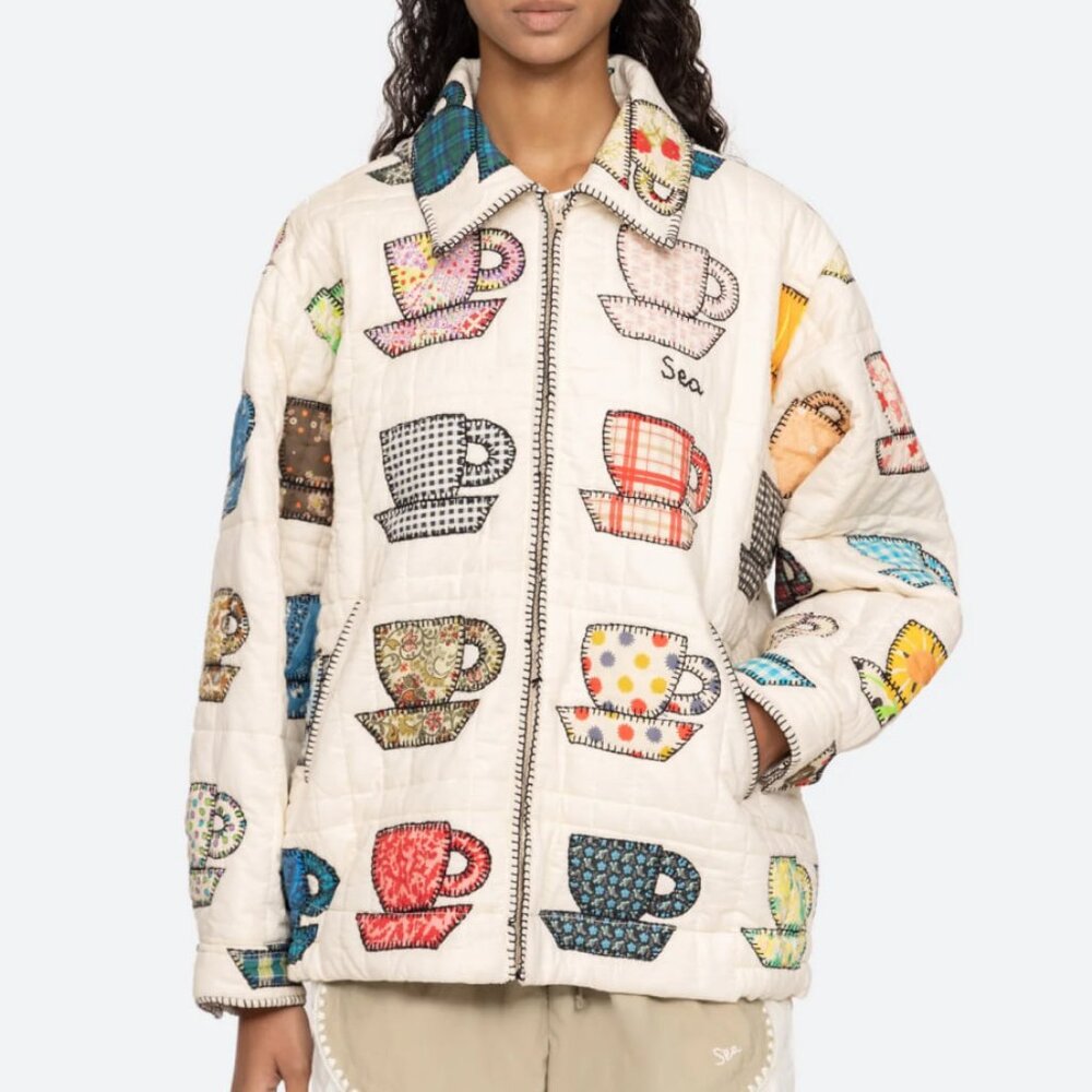 Sea New York NWOT Karmen Embroidered Cotton Jacket M